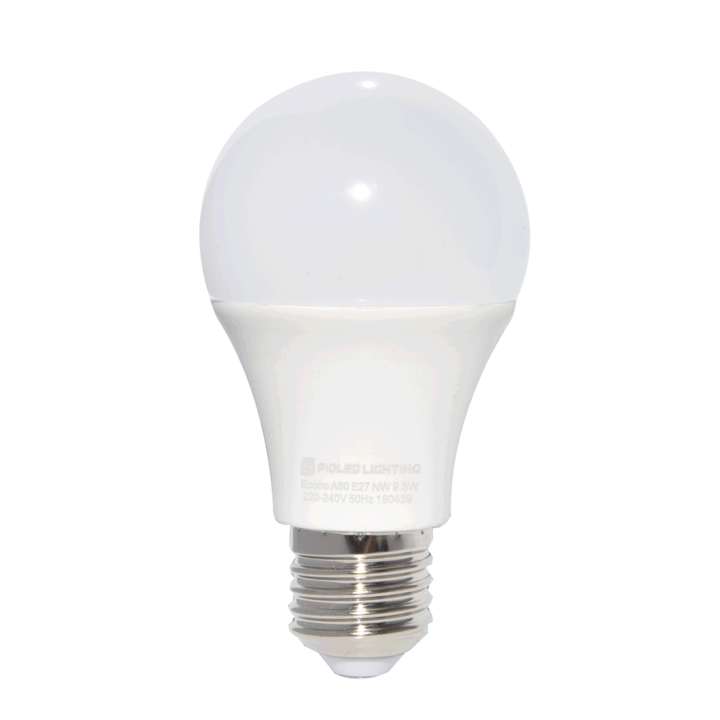 A60 9.5W LED Bulb - PioLED