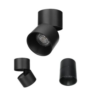 25W Pakman Tiltable Surface-Mount Round Downlight