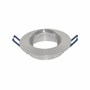 CNC Aluminium Downlight Fixture Tilt Silver- S6616